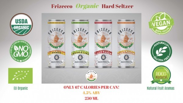 parti kutter Jeg var overrasket Frizecco Hard Seltzer - Orange & Tangerine - Pop's Wine & Spirits