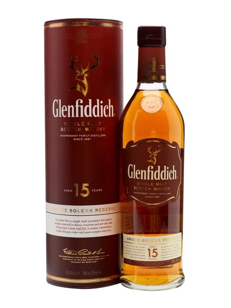 Glenfiddich - Single Spirits Solera & Wine Pop\'s Reserve 15 Years - Old Malt Scotch