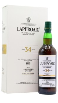 Laphroaig 34 Hunter Book 4 – The Rare Whisky Shop